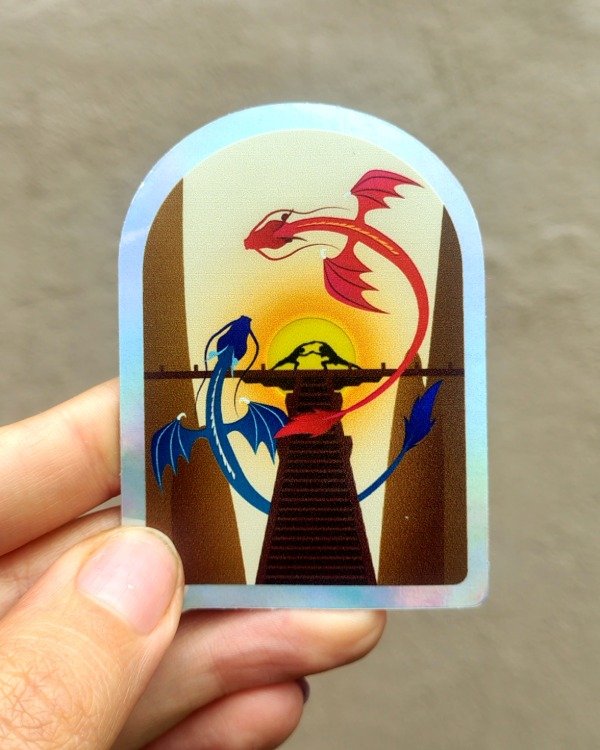 Producto - Sticker Danza del fuego