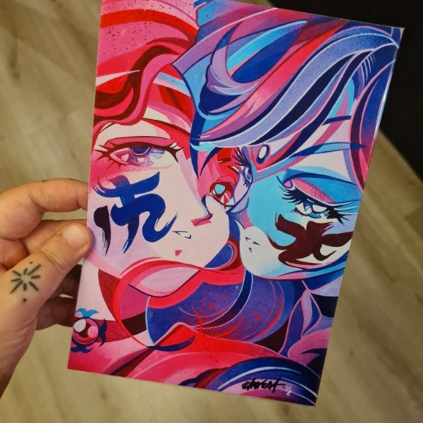 Producto - Print A5 Haruka y Michiru