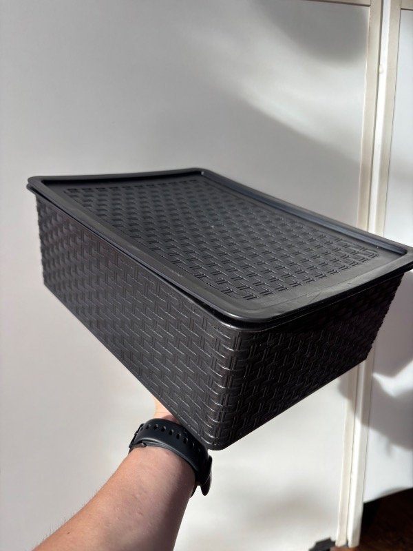 Producto - Contenedor Ratan con tapa