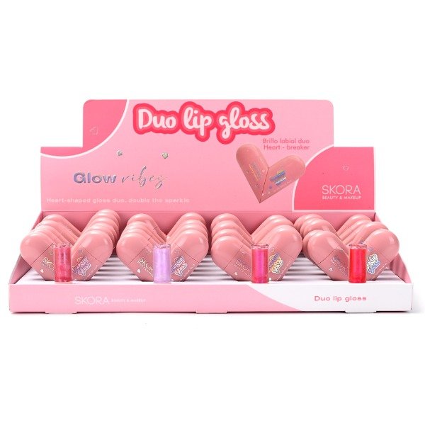 Producto - Brillo labial duo corazon 41756