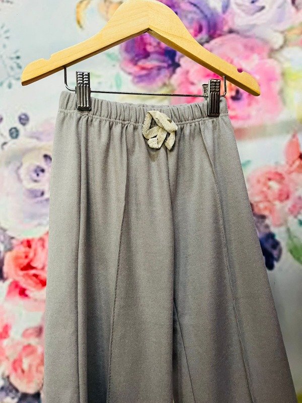 Producto - Palazo frizado gris