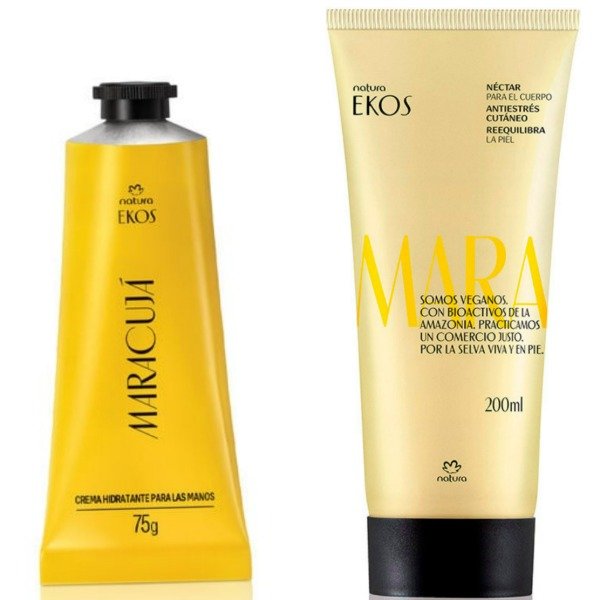 Producto - Hidratante corporal 200ml + hidratante de manos maracuyá 75gr