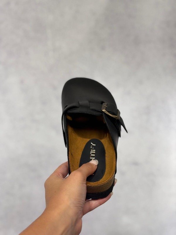 Producto - BIRK CERRADA BOSTON NEGRA CUERO - 4