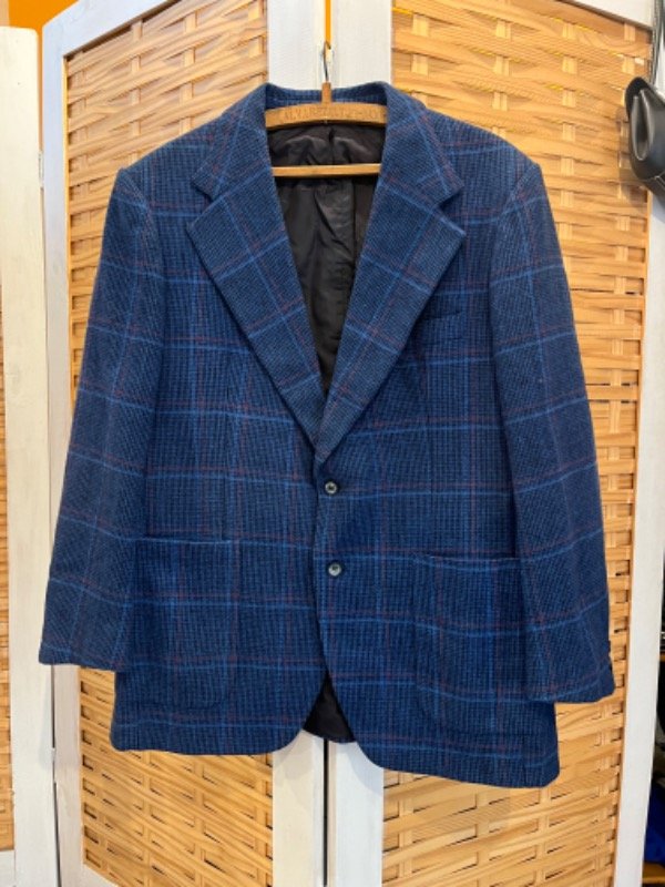 Producto - Blazer tartan azul