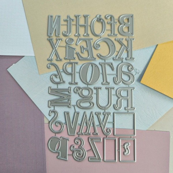 Producto - Troquel Letter Western