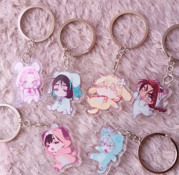 Producto - Alien Stage Chibis Kigurumis Keychains