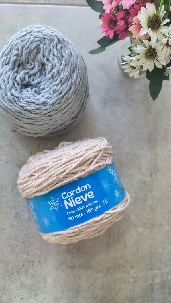 Producto - CORDÓN NIEVE 3MM