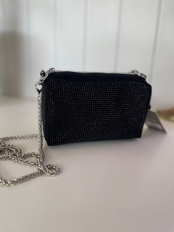 Producto - Mini Bag Ona Brillitos Negra - 0