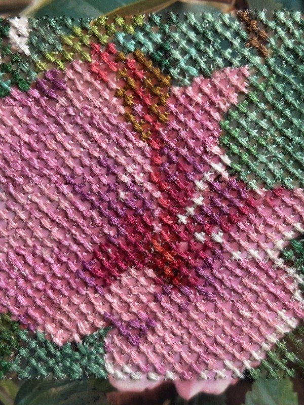 Producto - Fotobordado Hibisco
