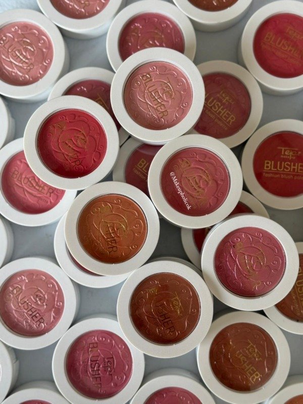 Producto - RUBOR EN POLVO CON BROCHA - TEJAR - CAJA DE 24 UNIDADES