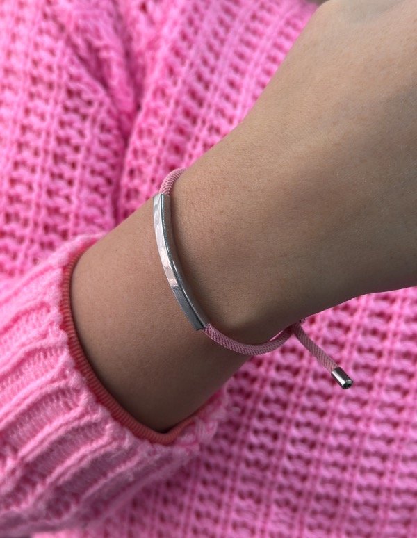 Producto - Pulsera Silver - Identidad rosa