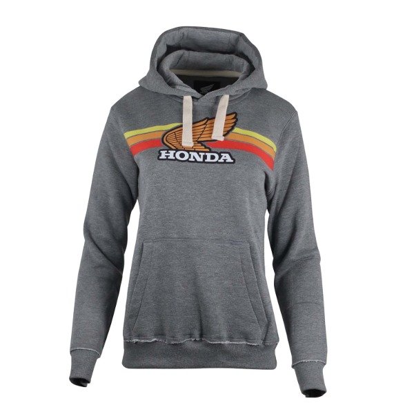 Producto - Buzo Honda Hoodie Retro Mujer - Gris