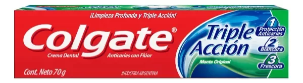 Producto - COLGATE TRIPLE ACCION X 70 GR