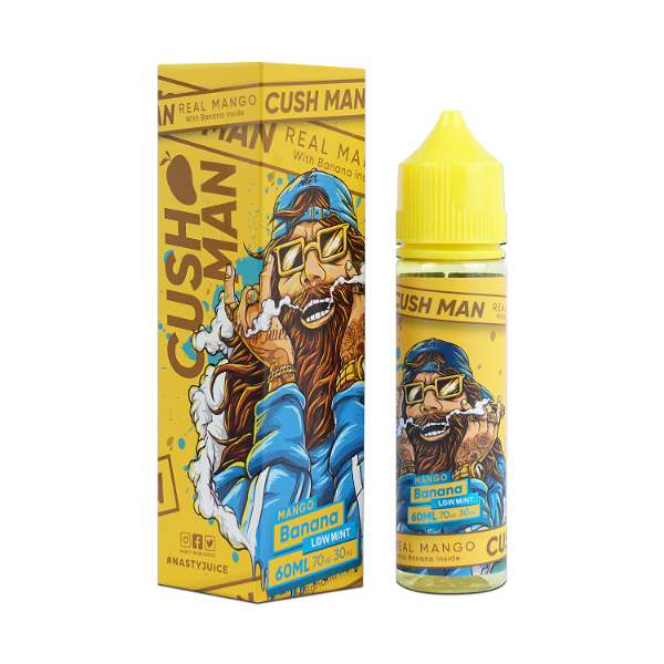 Producto - NASTY CUSHMAN MANGO BANANA (MANGO BANANA) 60ML 3MG