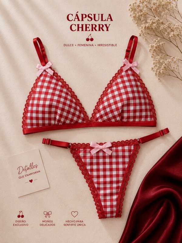 Producto - Modelo CHERRY Picnic cuadrille