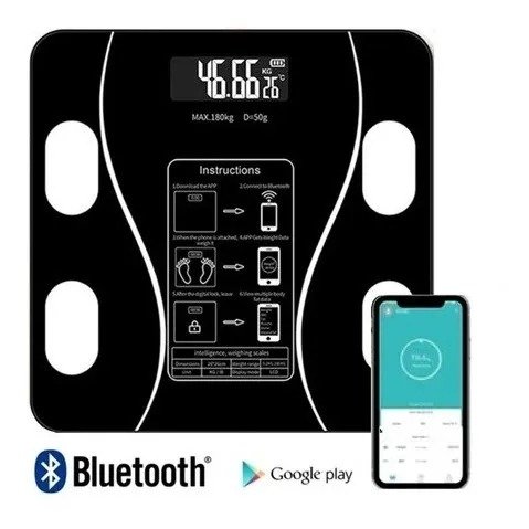Producto - Balanza Corporal Inteligente Control Grasa Y Peso Bluetooth