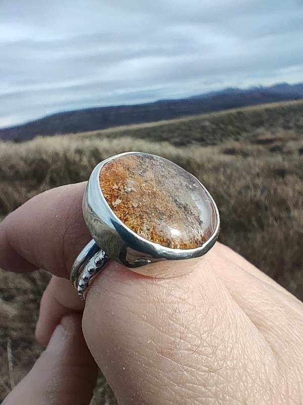 Producto - Anillo con Cuarzo Jardín