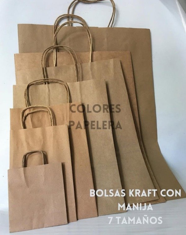Producto - Bolsas Kraft c/ Manija