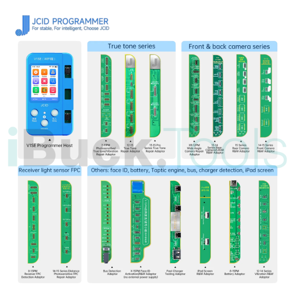 Producto - Programadora JC V1SE WIFI Full SET 15 Board Zocalos