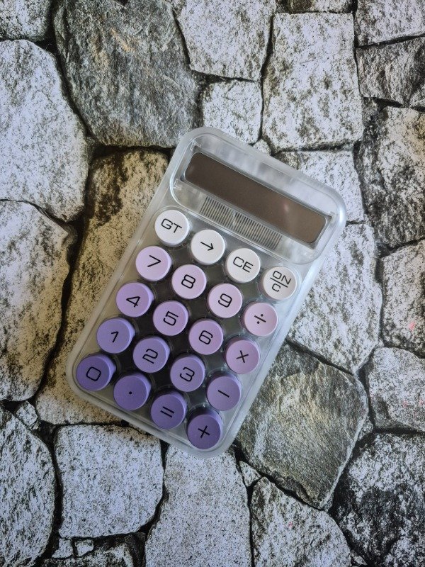 Producto - Calculadora mediana lila
