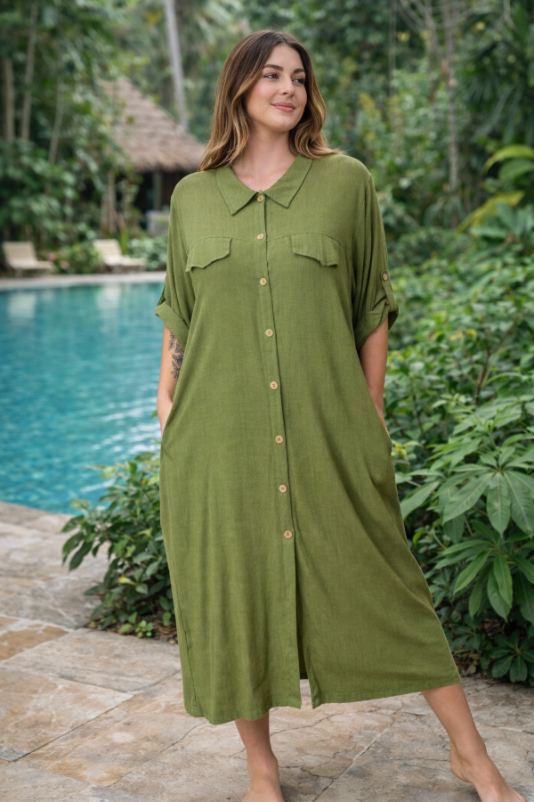 Producto - Vestido S457 Lino