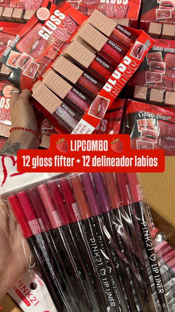 Producto - LIPCOMBO frutilla - 24 productos