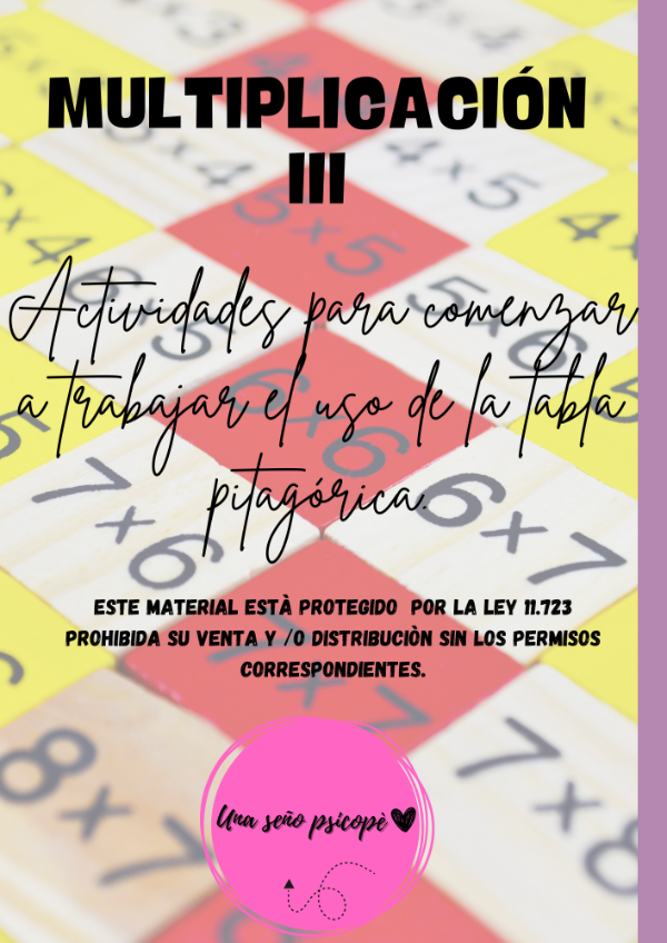 Producto - MULTIPLICACIONES III