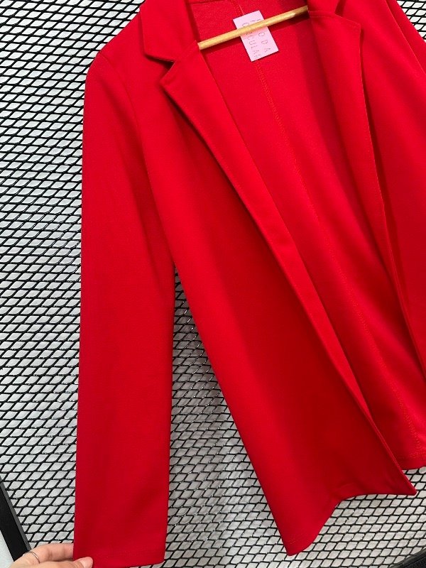 Producto - Blazer crep rojo TS/M - 2