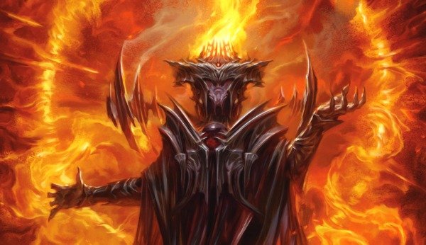 Producto - Playmat Mousepad 60x34 CM - Magic The Gatering - Sauron - Industria Nacional