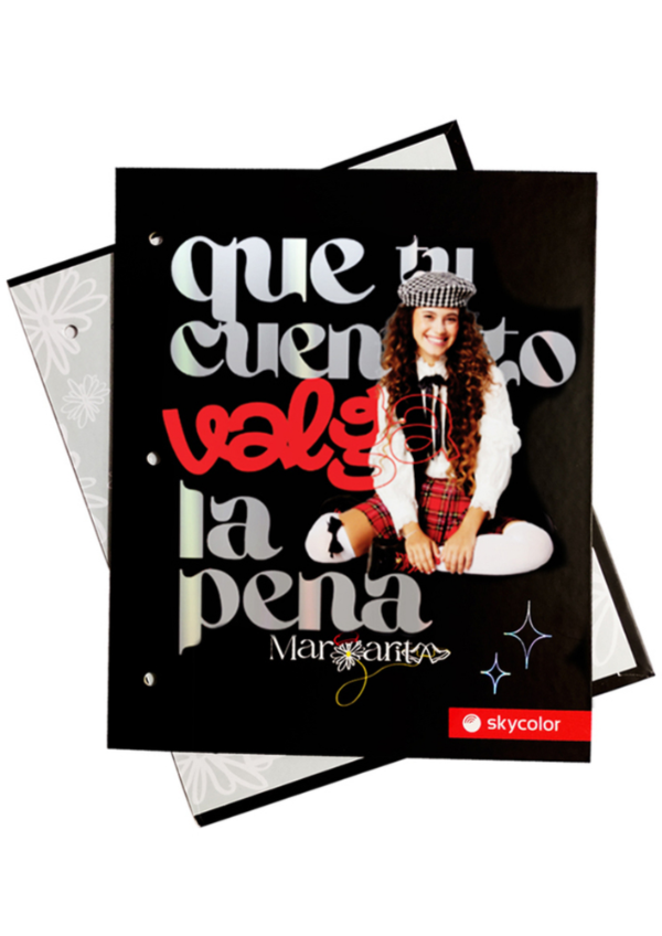 Producto - Carpeta SKYCOLOR N3 MARGARITA DOS TAPAS