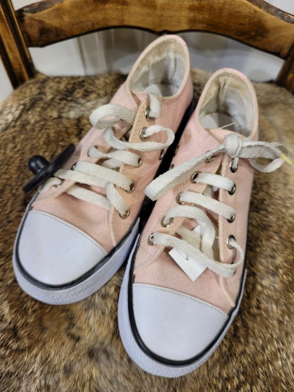 Producto - Zapatillas CARA Y SECA rosas de lona NUEVAS Talle 34 - PRECIO: 50X