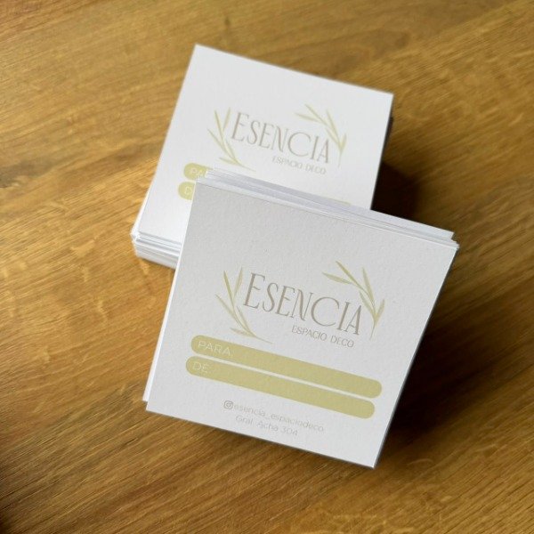 Producto - Tarjeton EMPRENDEDOR x 100u.