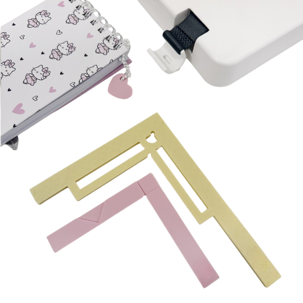 Producto - X2 Regla Margen mas Corta Esquina Profesional Para Tapa Agenda