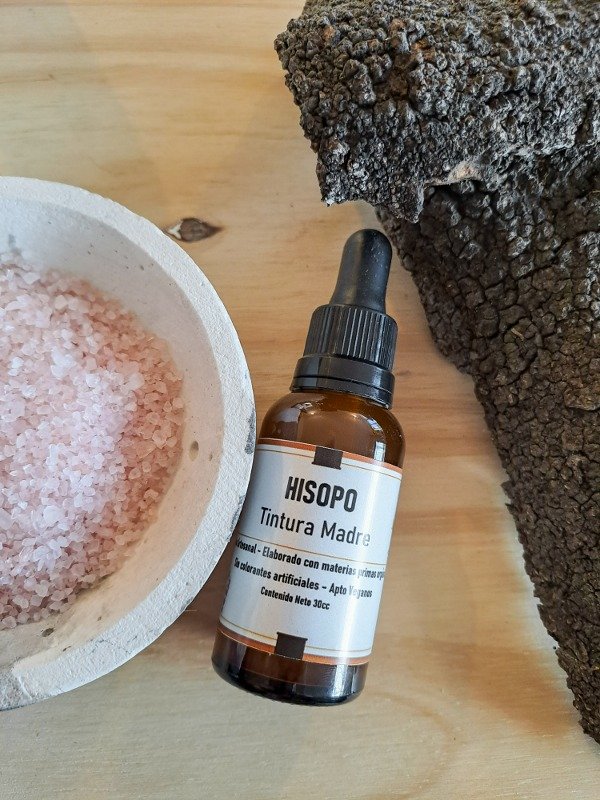 Producto - TINTURA MADRE HISOPO 50cc. ACTIVADOR METABOLISMO, RETENCION LIQUIDOS, PARASITOS