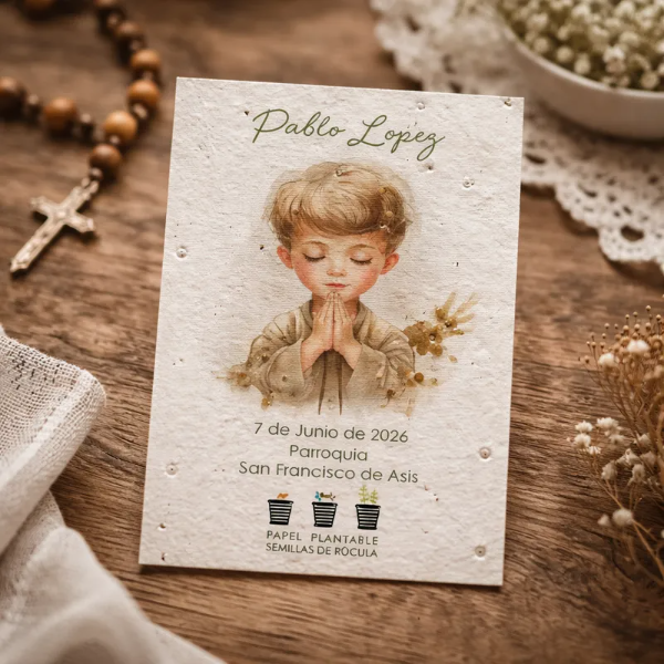 Producto - Tarjeta Postal Comunion - 5