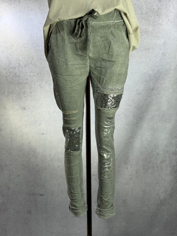 Producto - BABUCHA ITALIANA MILAN VERDE