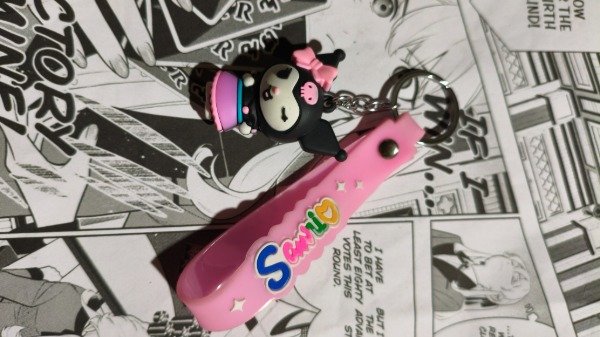 Producto - Llavero de goma Kuromi 2 - 0