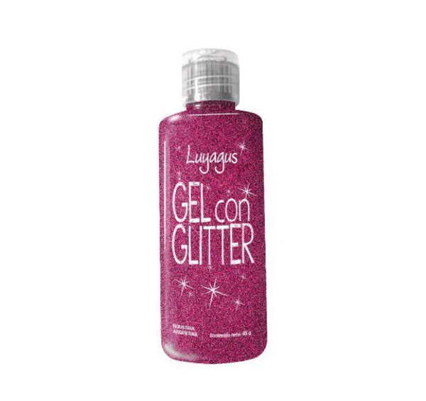 Producto - GLITTER EN GEL FUCSIA LUYAGUS