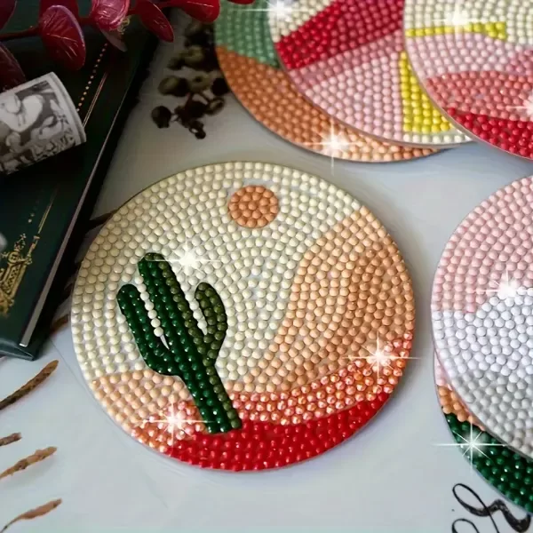 Producto - Kit Diamond Painting Posavasos x 6