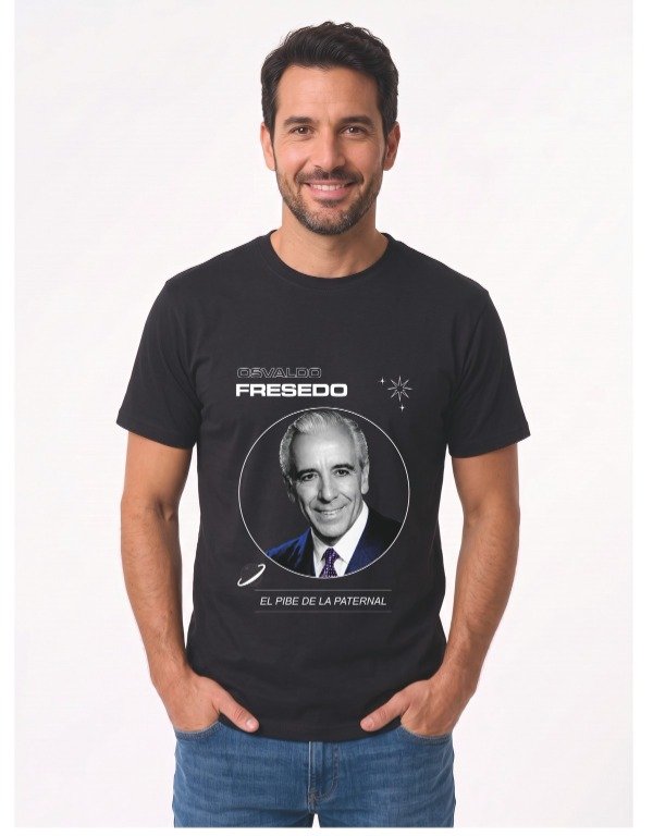 Producto - Remera Osvaldo Fresedo El Pibe de La Paternal - Negra - 1