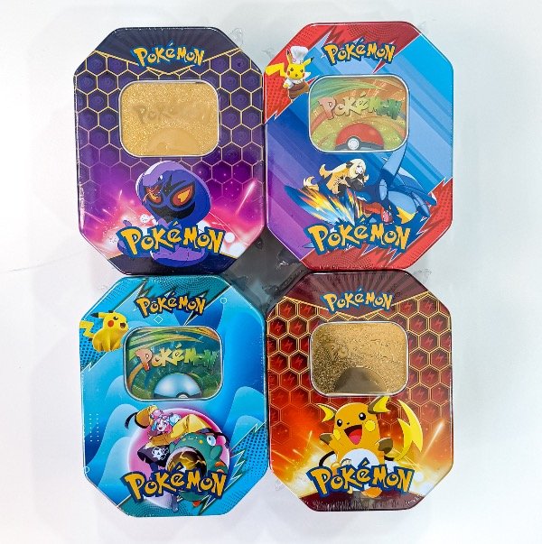 Producto - Lata XL de cartas Pokémon grande
