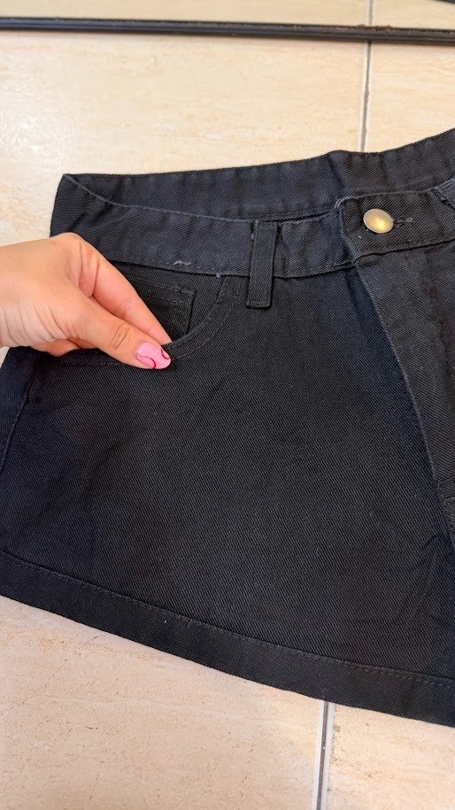 Producto - SHORT TIRO BAJO NEGRO - 3