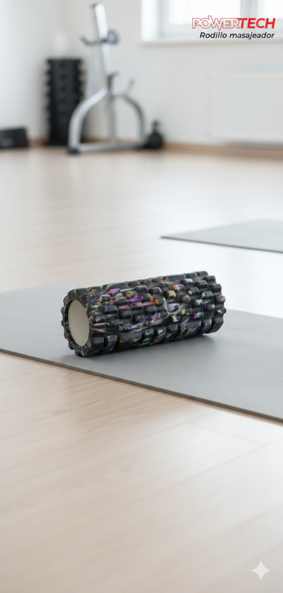 Producto - Rolo Rodillo texturado Masajes Streching 35 x 14cm