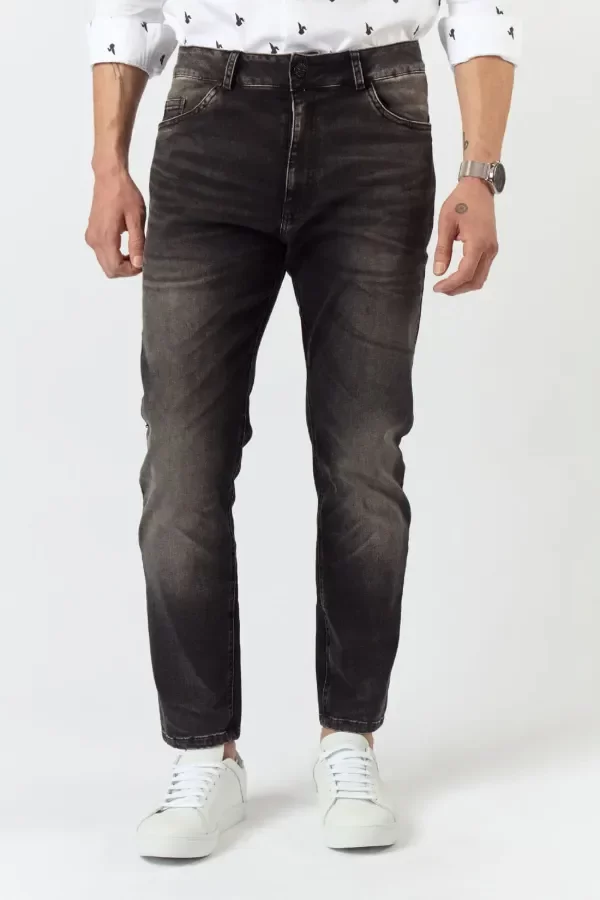 Producto - Jean Regular Thames Negro Tascani