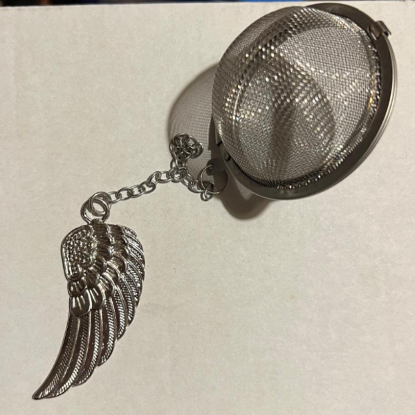 Producto - Infusor colador bolita para tetera con dije grande o de color