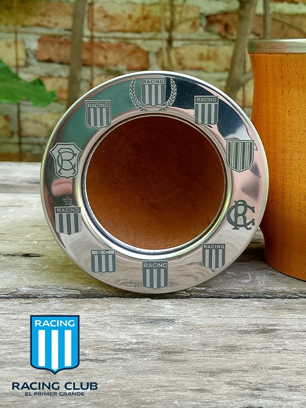 Producto - Mate Camionero RACING CLUB + bombilla color