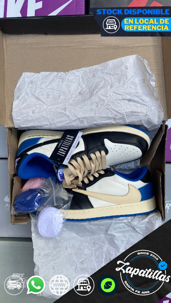 Producto - Nike Jordan 1 low X Travis Scott X Fragment