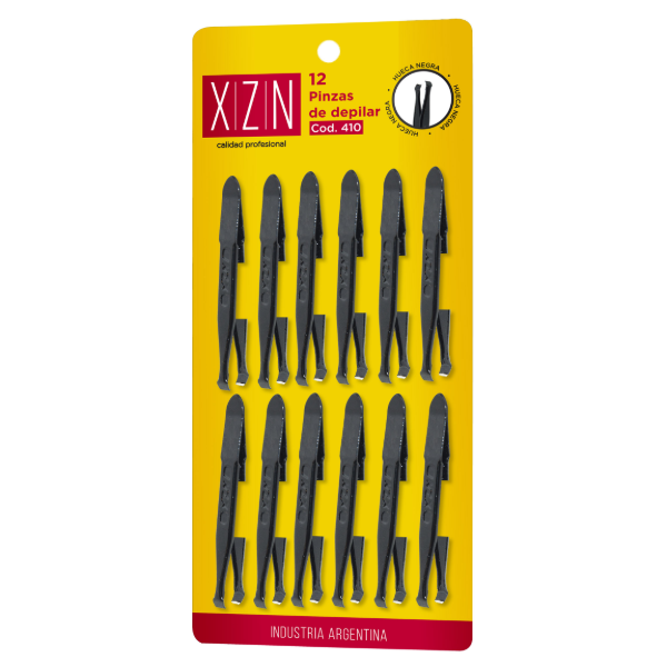 Producto - P410 XZN PINZA P/DEP. HUECA NEGRA X 12 U