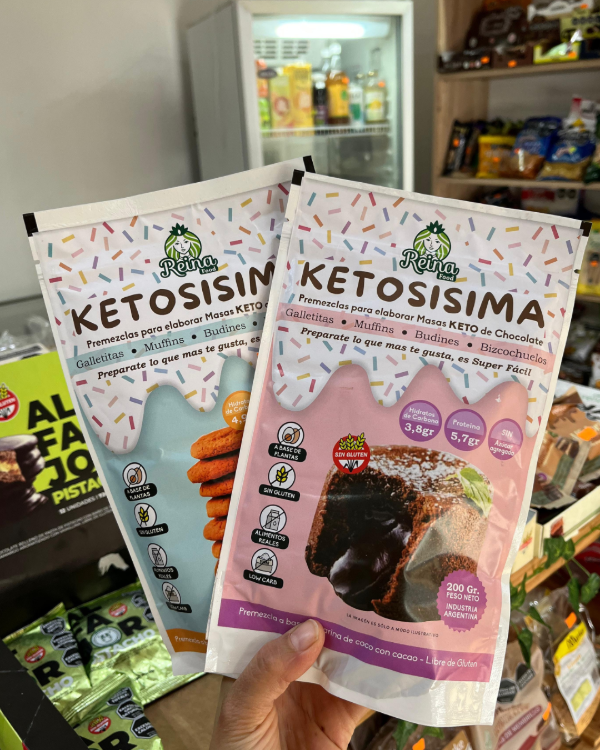 Producto - Premezclas keto "Ketosisima"