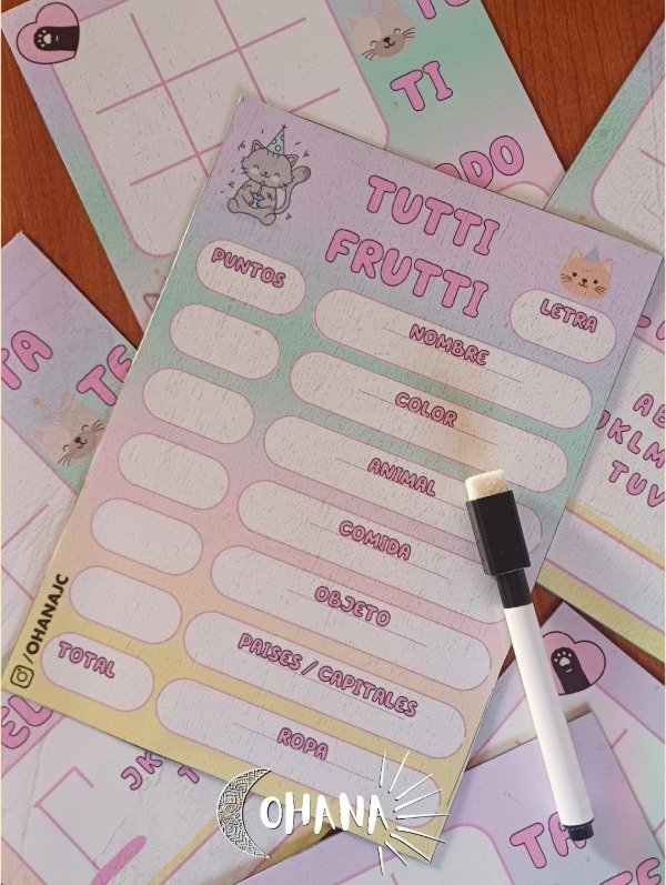 Producto - Pizarras de Juegos